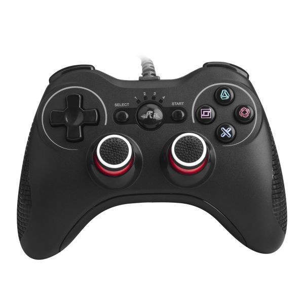 Gamepad cu conexiune USB pentru PC/PS3/Windows, functie vibratii,indicator LED, Rii - imagine 5